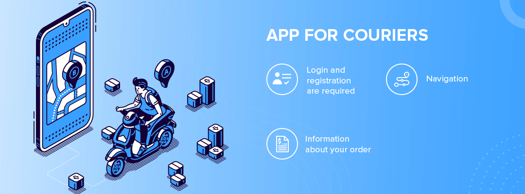 App for couriers