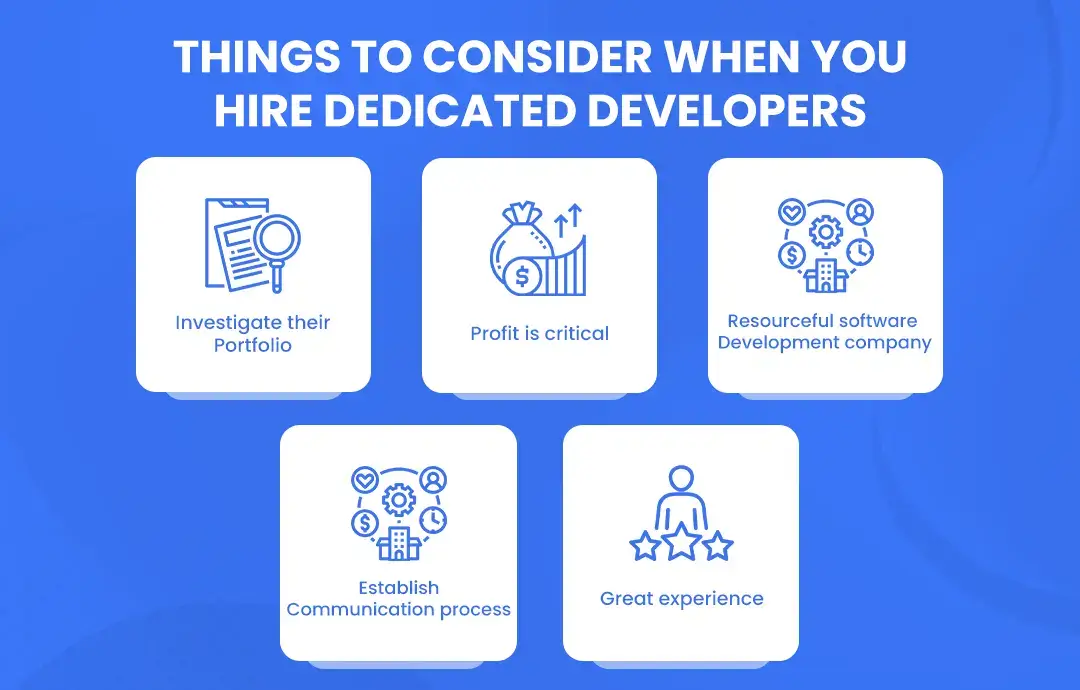 Things To Consider When You Hire Dedicated Developers