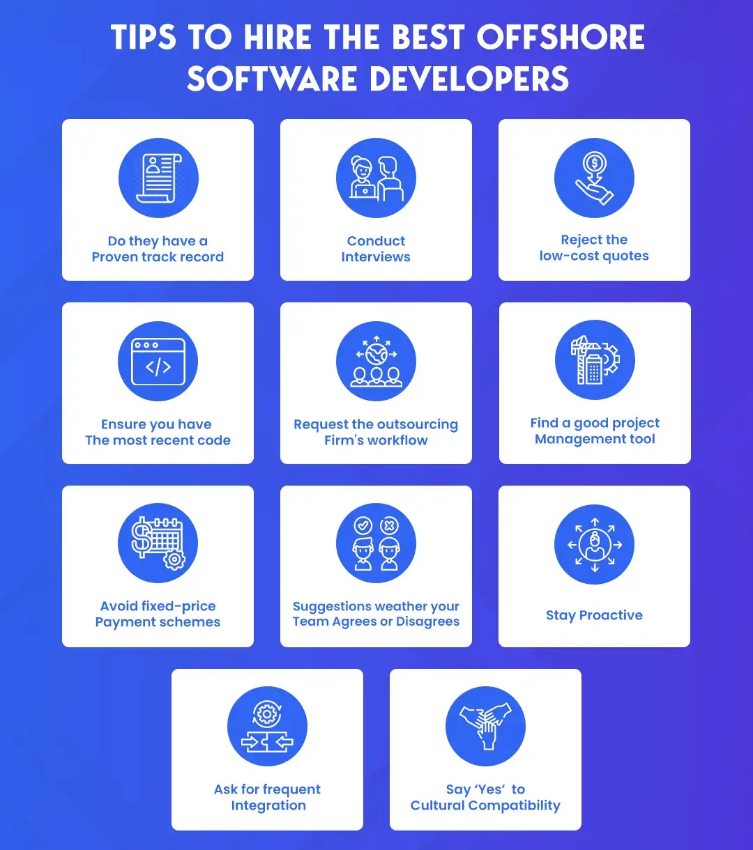 Tips to Hire the Best Offshore Software Developers