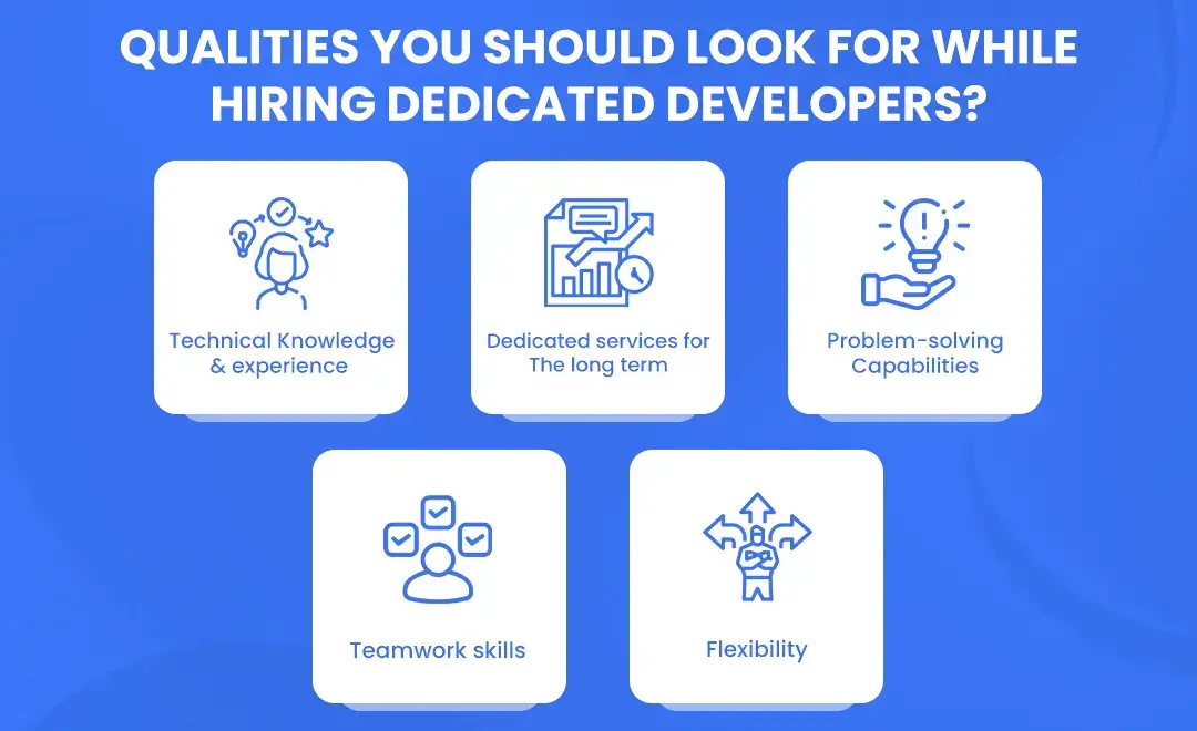 qualities you should look for while hiring dedicated developers