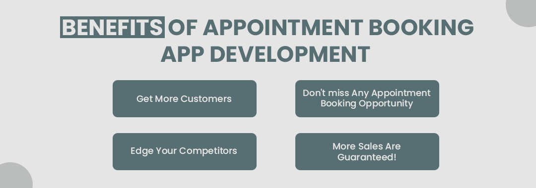 Benefits of Appointment Booking App Development