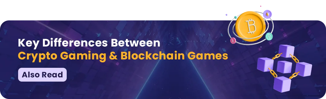 key difference-crypto-gaming and blockchain games